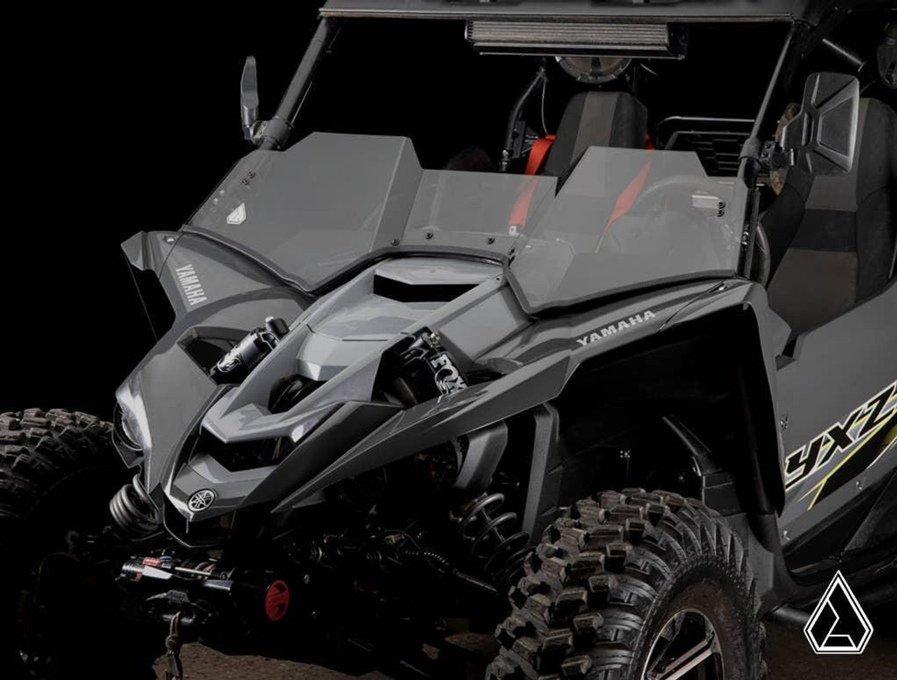 Assault Industries Yamaha YXZ Half Windshield - HWS-Y-YXZ-002-72