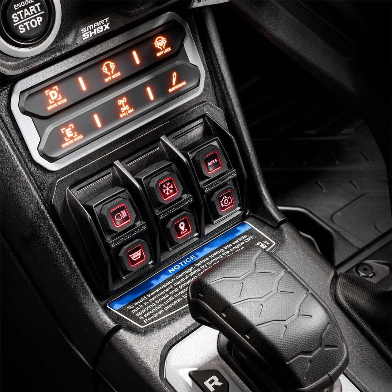 Switch Works Sierra6, 6-Switch, 3-Rocker Electronic