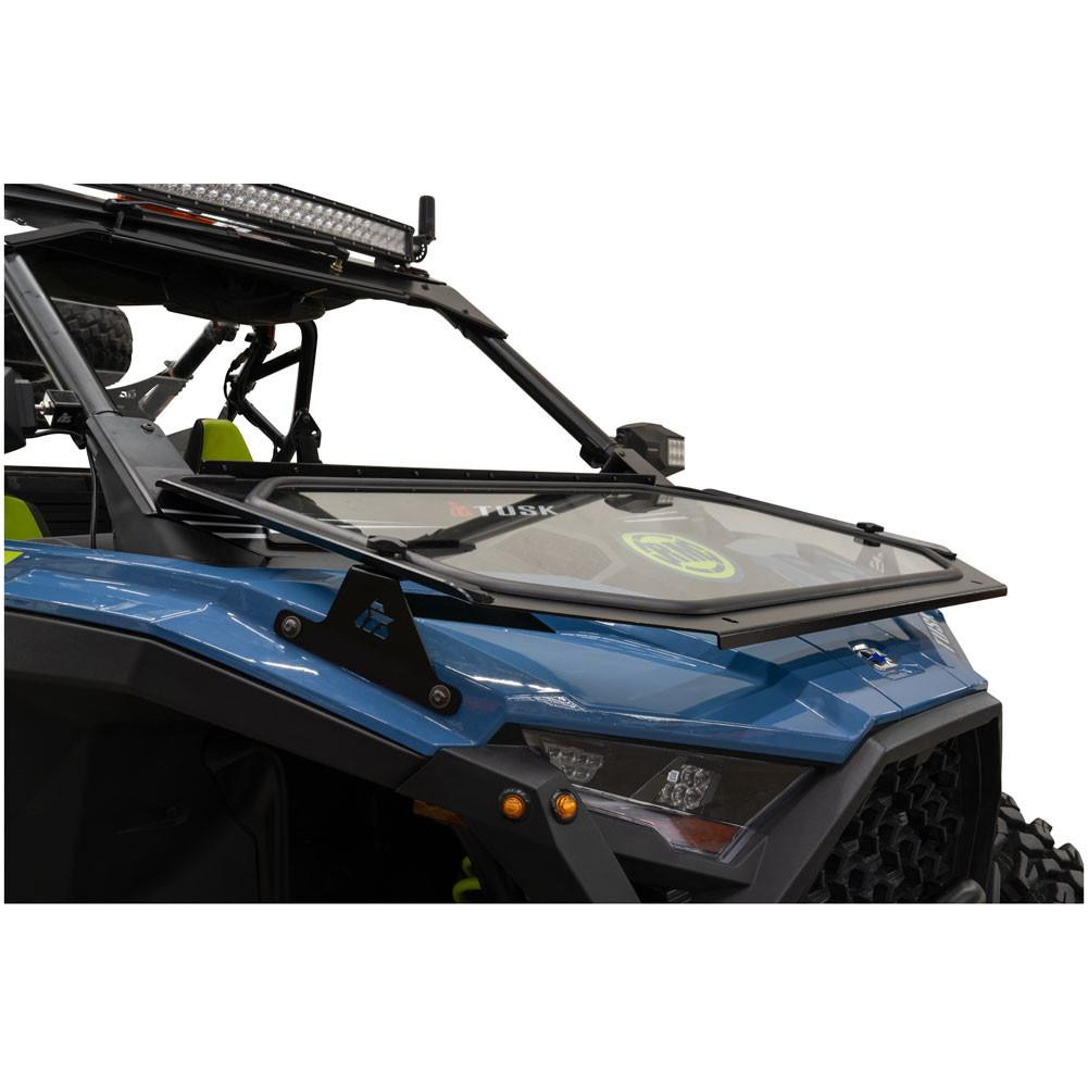 Tusk Polaris RZR Pro S / Pro XP Folding Glass Front Windshield