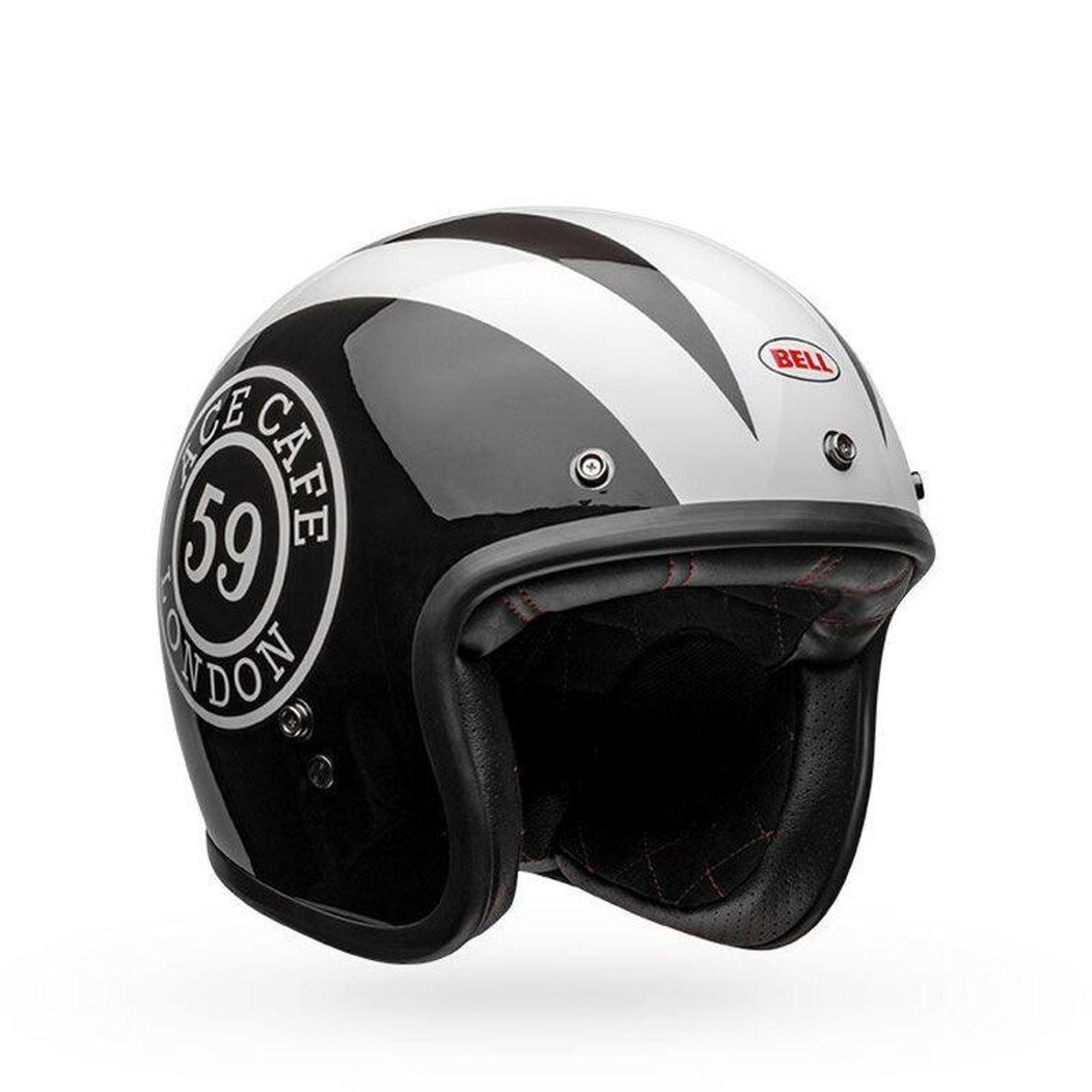 Bell Helmets Custom 500 (Ace Cafe 59) (Medium) (Black/White)