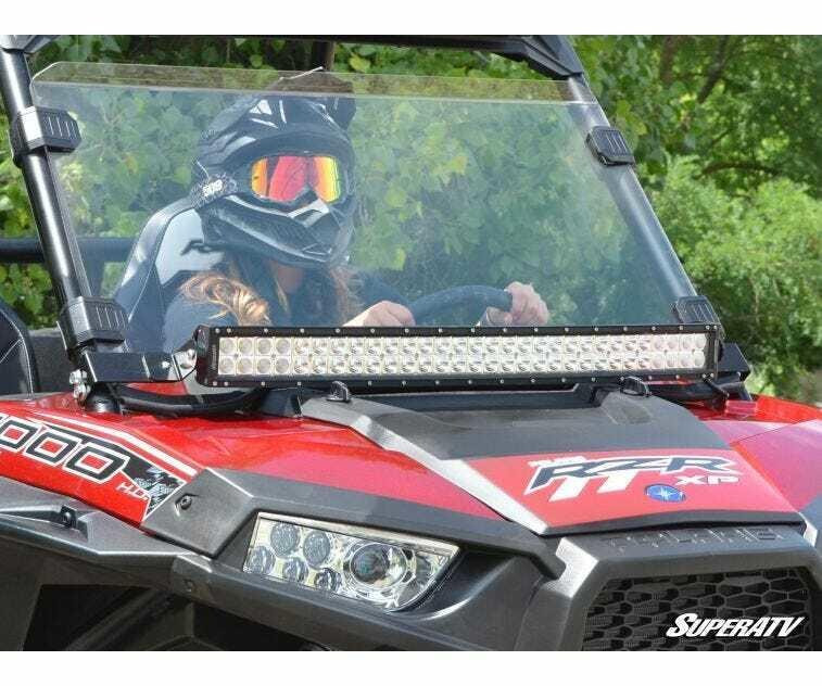 SuperATV RZR Light Bar Cage Mount (30" Light Bar & Flush to Hood) UTV