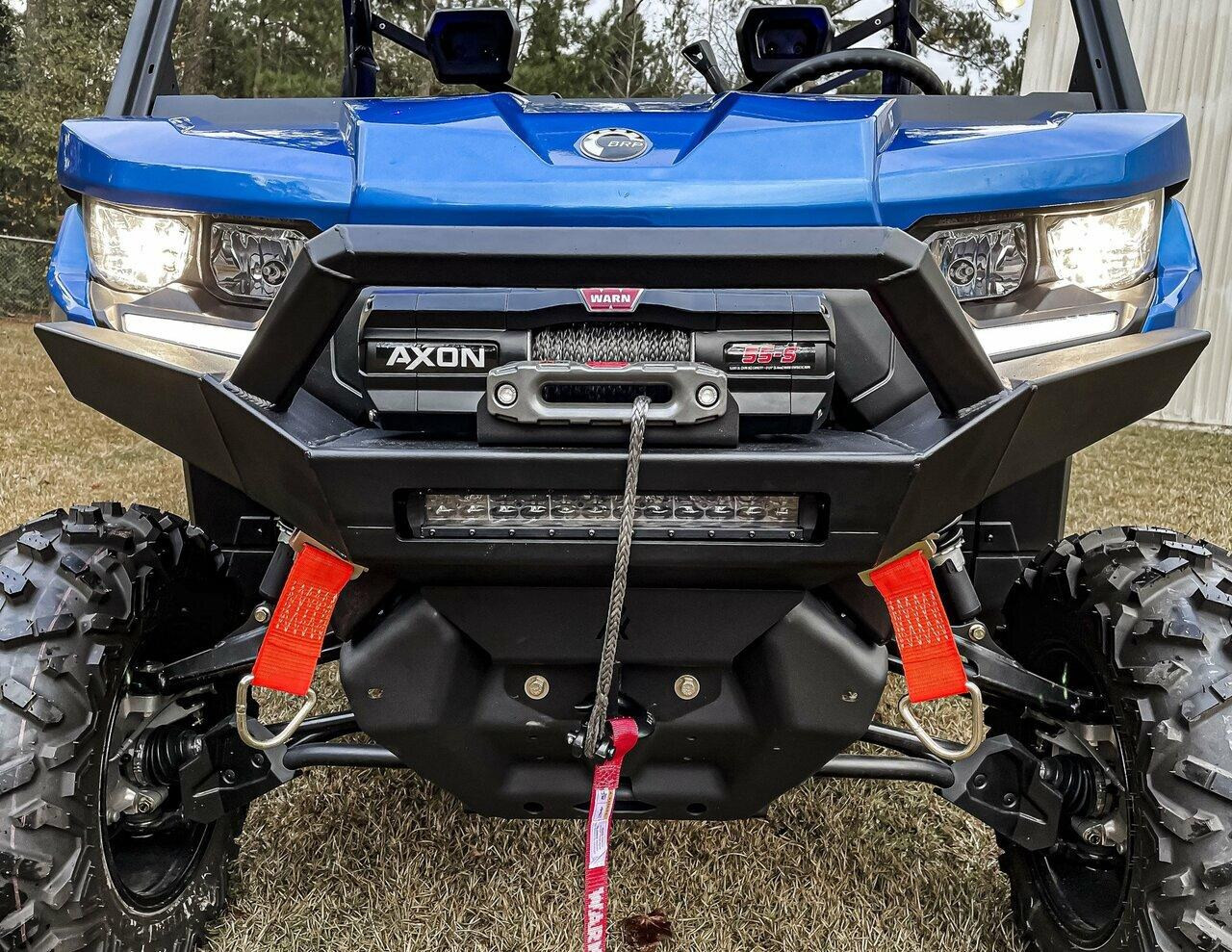 Thumper Fab CanAm Defender Winch Ready Bumper (Black) (Front) Thumper Fab CanAm Defender Winch Ready Bumper (Black) (Front)