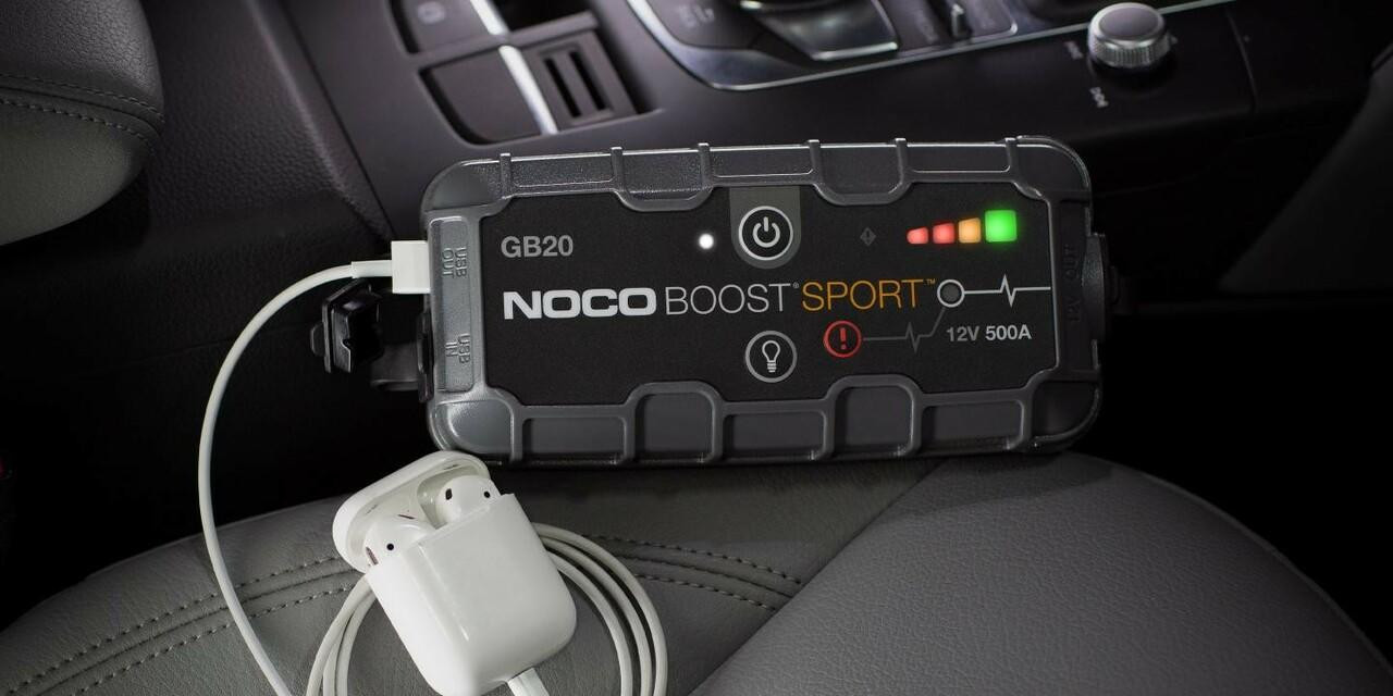 Noco GB20 Boost Sport 500A Ultra Safe Lithium Jump Starter