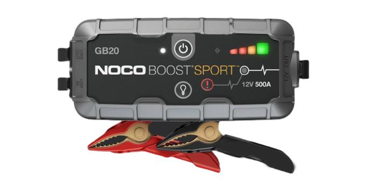 Buy Noco GB20 Boost Sport 500A Ultra Safe Lithium Jump Starter at UTV  Source. Best Prices. Best Service.