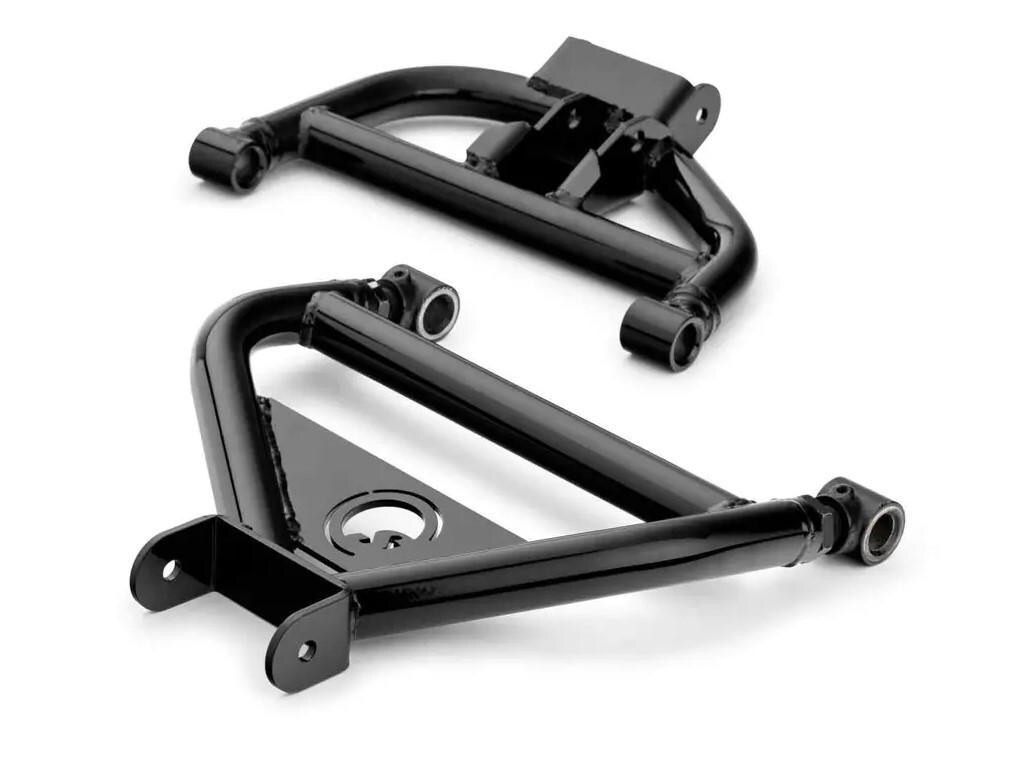 SuperATV High Clearance 1.5" Offset A-Arms For Polaris Ace 325 & 570 – Front Lower, Black Powdercoat