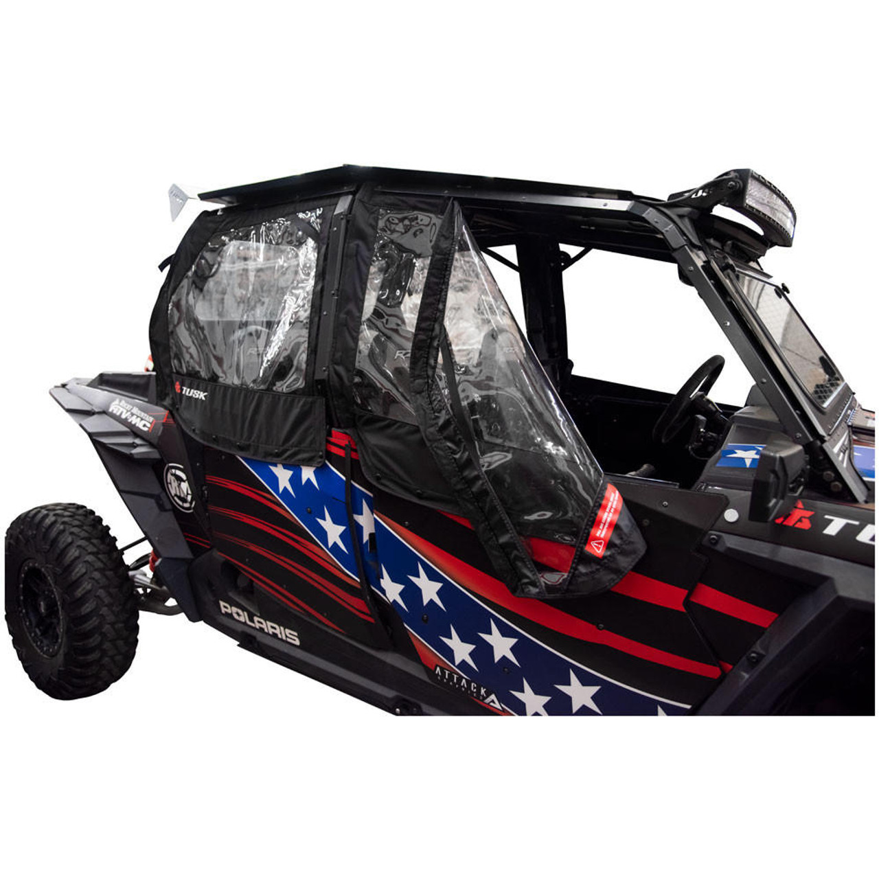 Buy Tusk Polaris RZR XP 4 1000 / XP 4 Turbo Zipperless Upper Doors