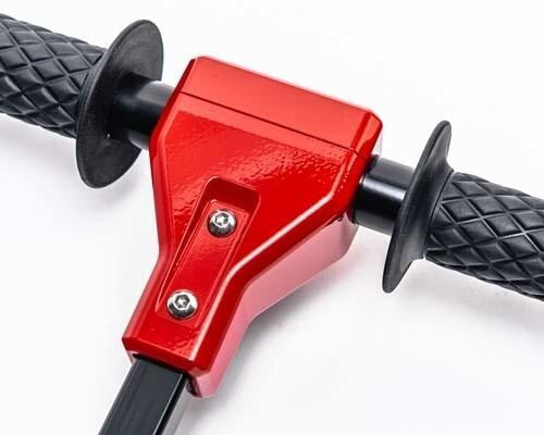 Agency Power 08+ RZR Red Passenger Grab Bar with Lug Wrench (APRZR