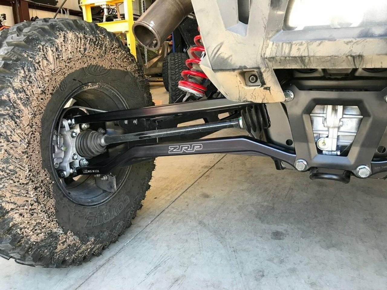 ZRP RZR Turbo S Radius Rods, High Clearance Billet (Aluminum) (400062