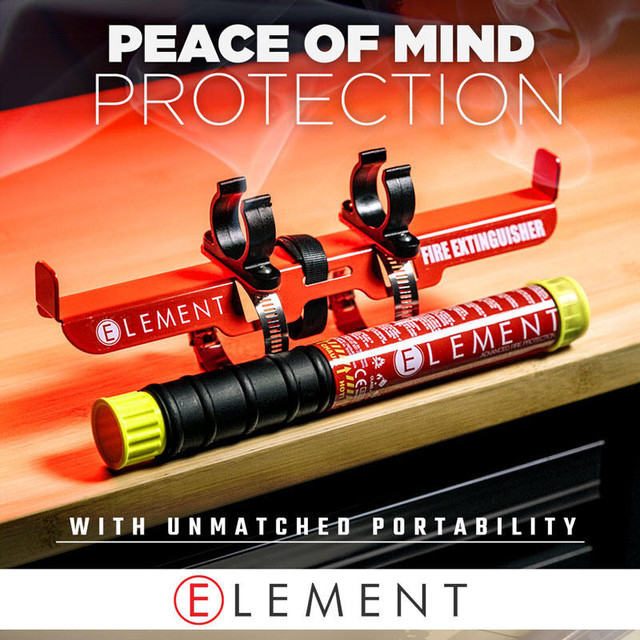 Fire Safety Gets a Makeover: Element Fire Extinguishers Shake Up the UTV Scene