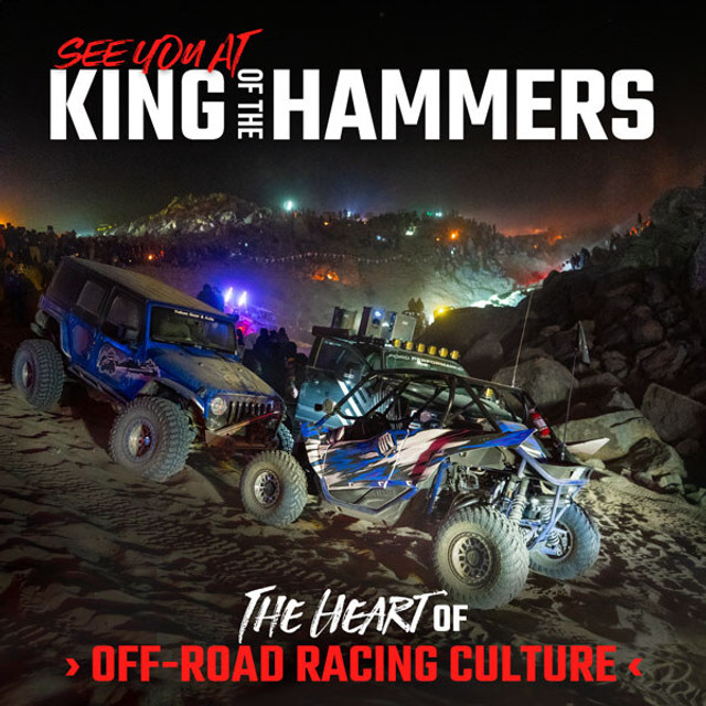 Prepping for King Of The Hammers?  We got your covered.