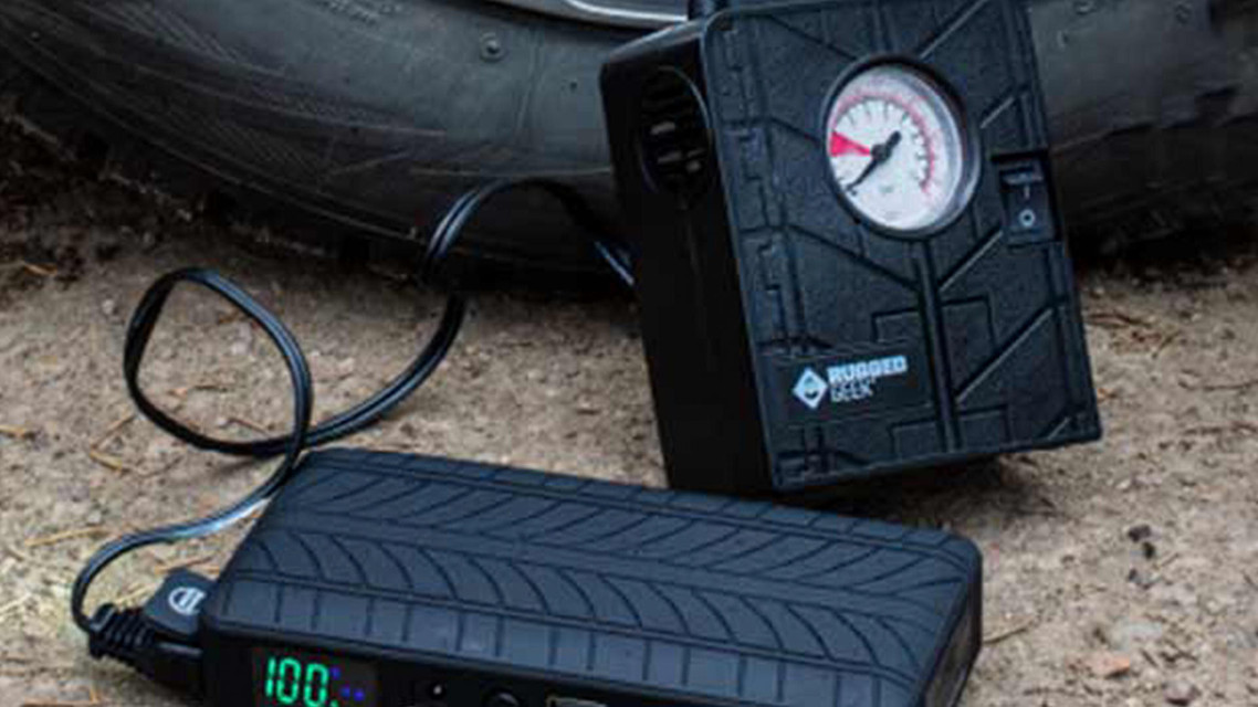 Rugged Geek Portable Air Compressor
