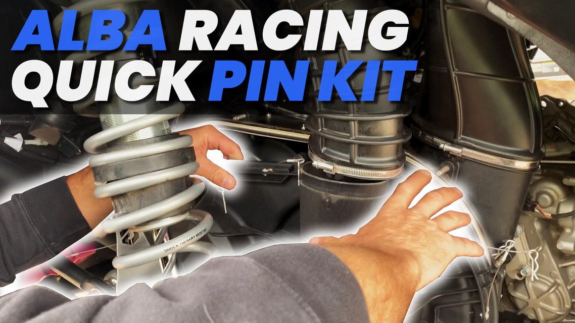 Alba Racing Quick Release Clutch Cover Pin Kit