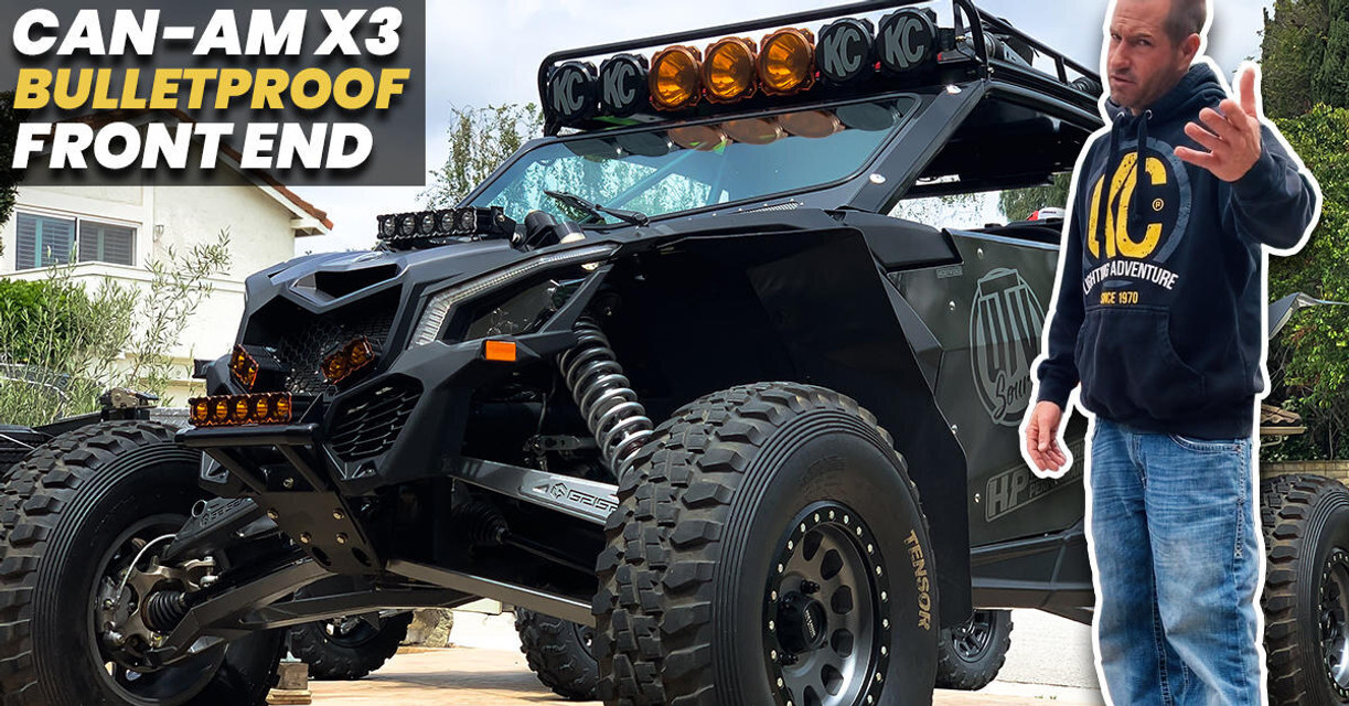 Can-Am X3 Bullet Proof Front End