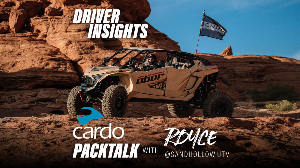 Rider Insights: Royce from SandHollow.UTV Talks Cardo Packtalk & Trail Communication