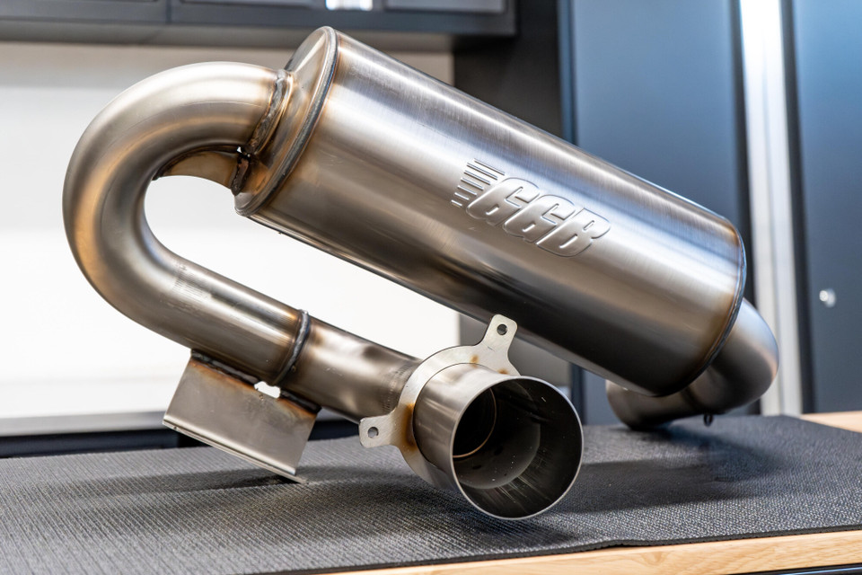 GGB Stainless Trail Muffler for Can-Am Maverick X3 Turbo / Max X3 Turbo |  Product Overview