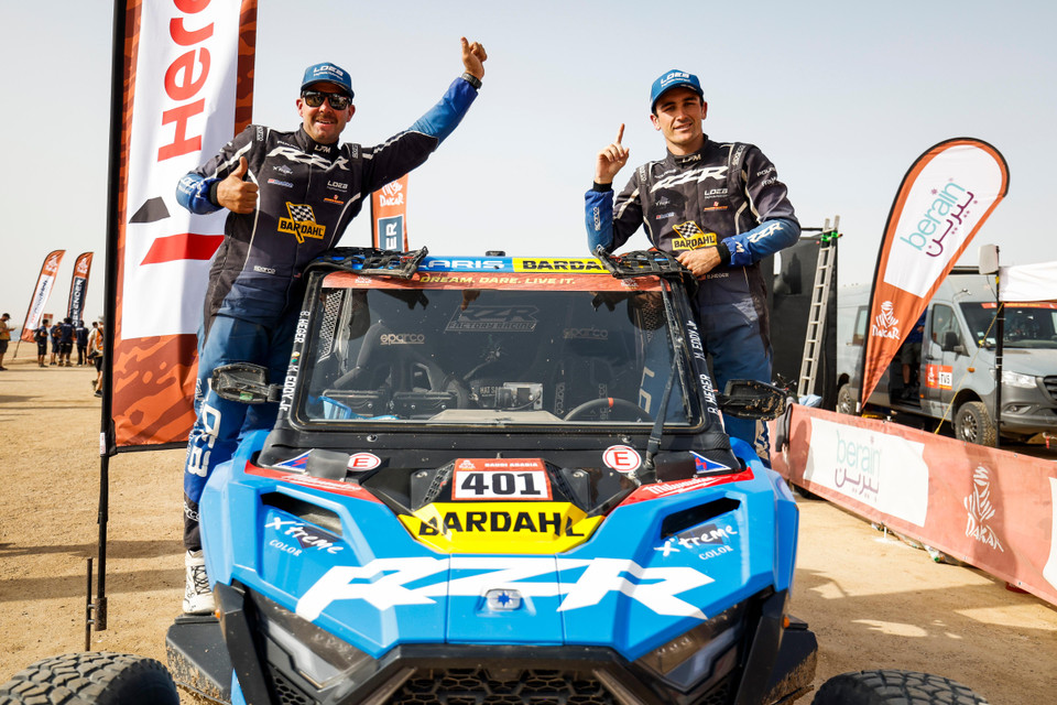 Brock Heger and Max Eddy Jr. Deliver Back-to-Back Dakar SSV Wins for Polaris Factory Racing and LOEB FrayMédia Motorsport
