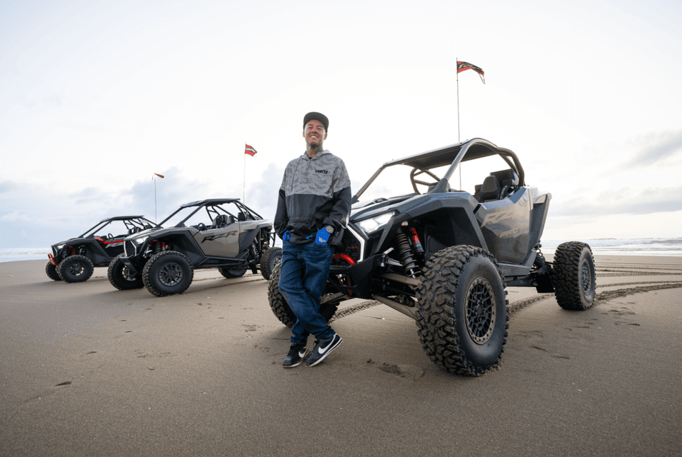 Iconic Freestyle Motocross Rider "Twitch" Rips Through the Dunes with Polaris Off Road