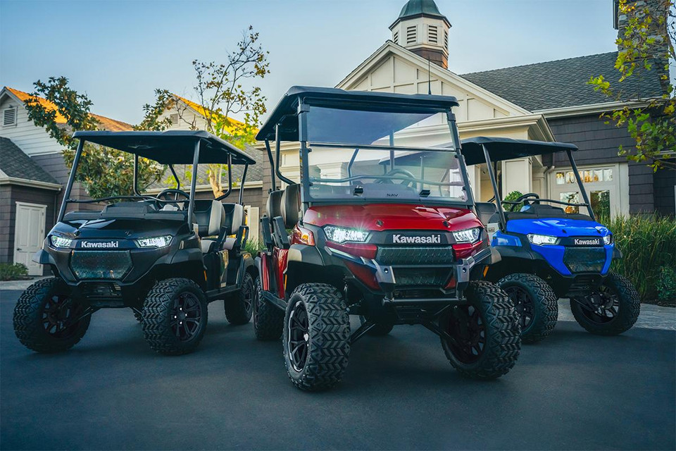 Kawasaki Shakes Up The Personal Transportation / Electric Utility Space With The All New Nav 4E Electric PVT