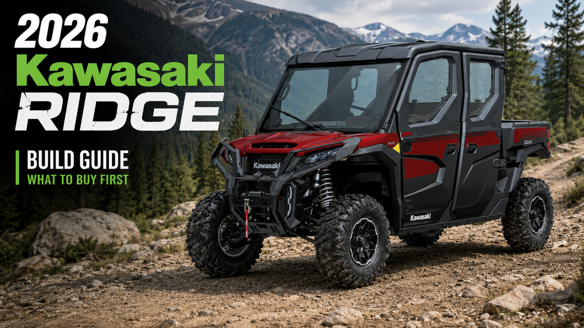 2026 Kawasaki Ridge Complete Accessories & Build Guide: What to Buy and in What Order!