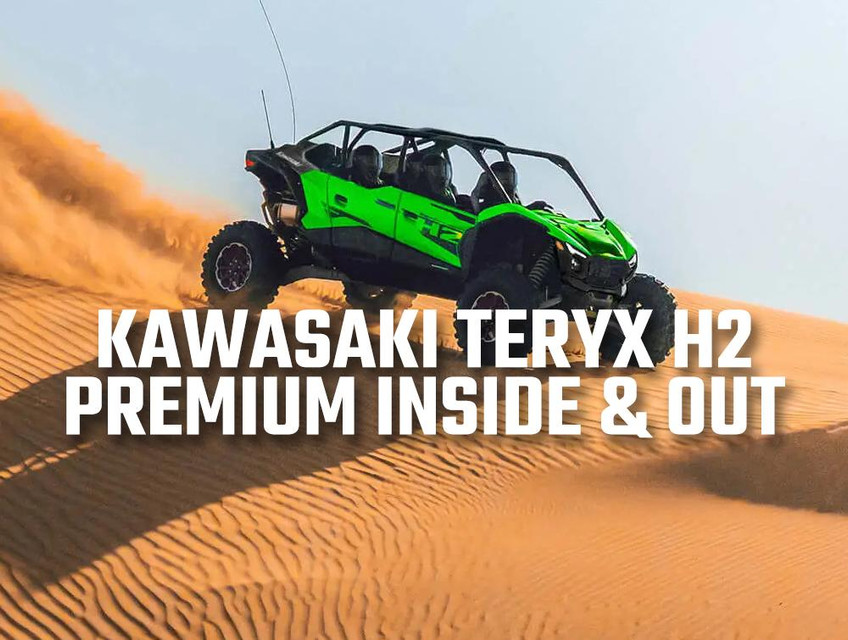 How Kawasaki Continues to Shape the Side by Side Market - The Teryx H2 Delivers Inside and Out!