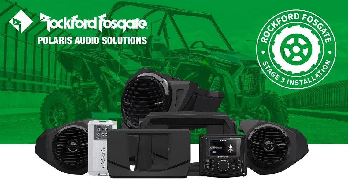 Rockford Fosgate RZR Stage 3 Audio System Installation