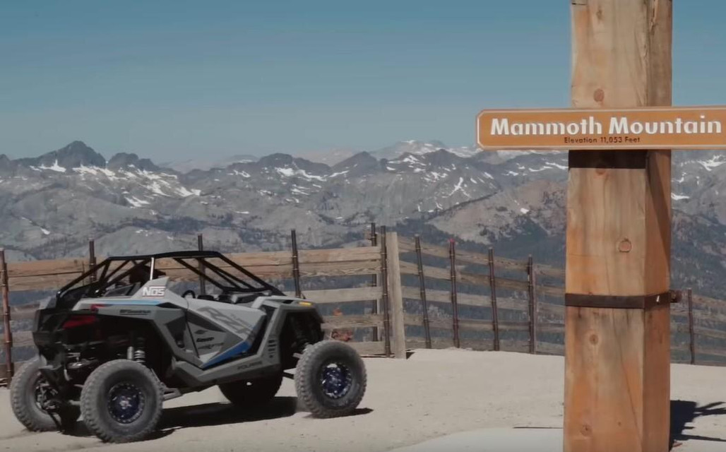 RJ Anderson Rips The Mountain Side In His Polaris RZR Turbo R