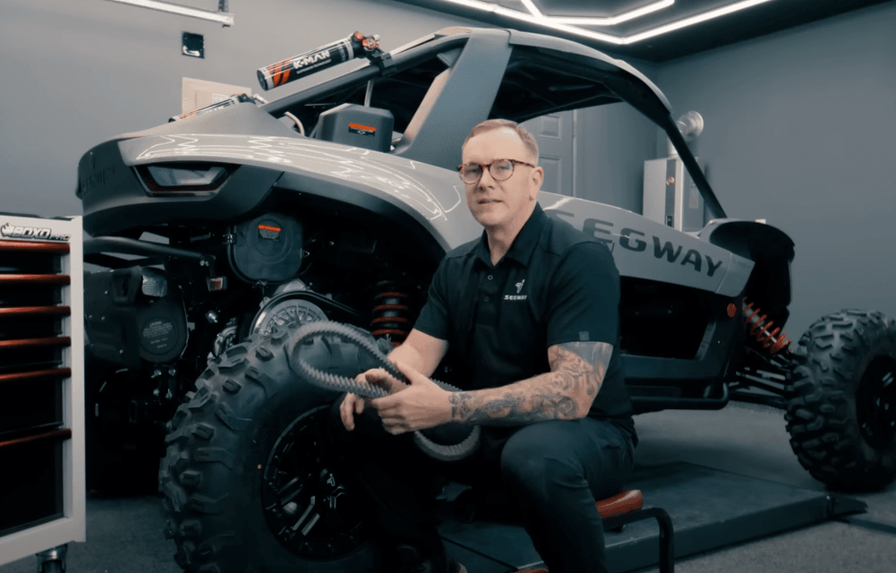 Segway Villain SX10 Drive Belt Change How To with Jake in Segway Tech Talk