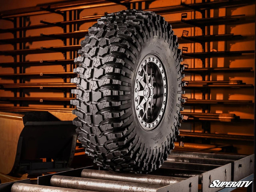 Conquer the Rocks with Confidence: SuperATV Cliffhanger Tires Now Available at UTV Source