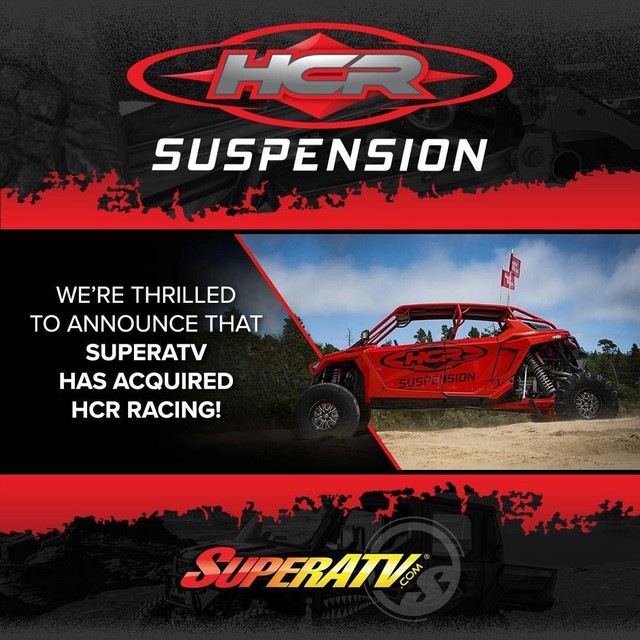  Industry News - SuperATV Acquires HCR Racing: A New Chapter for Off-Road Innovation