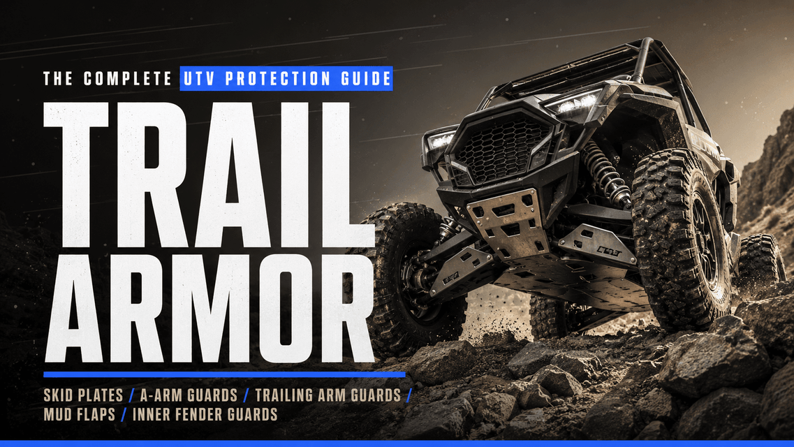 Full Trail Armor Guide: Skid Plates, A-Arm Guards & Mud Flaps That Protect Your UTV