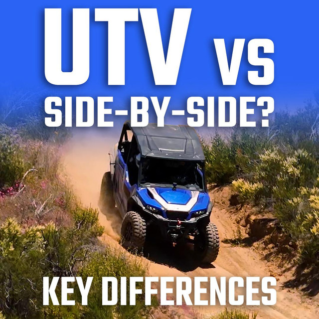 Comprehensive guide explains what sets a UTV apart from a Side-by-Side, why both terms exist, and how to decide which one best suits your needs