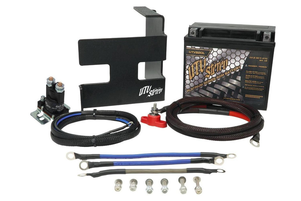 Add Reliable Power to Your Machine with a UTV Stereo Dual Battery Kit, Have All The Power You Need When It Matters