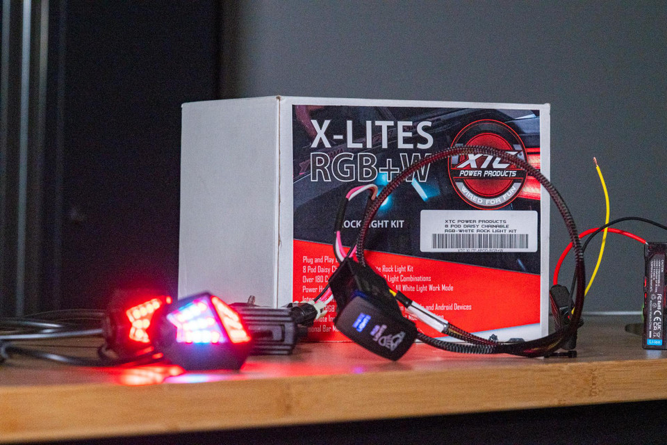 XTC Power Products X-Lites RGB+W Rock Light Kit With Turn Signal Integration