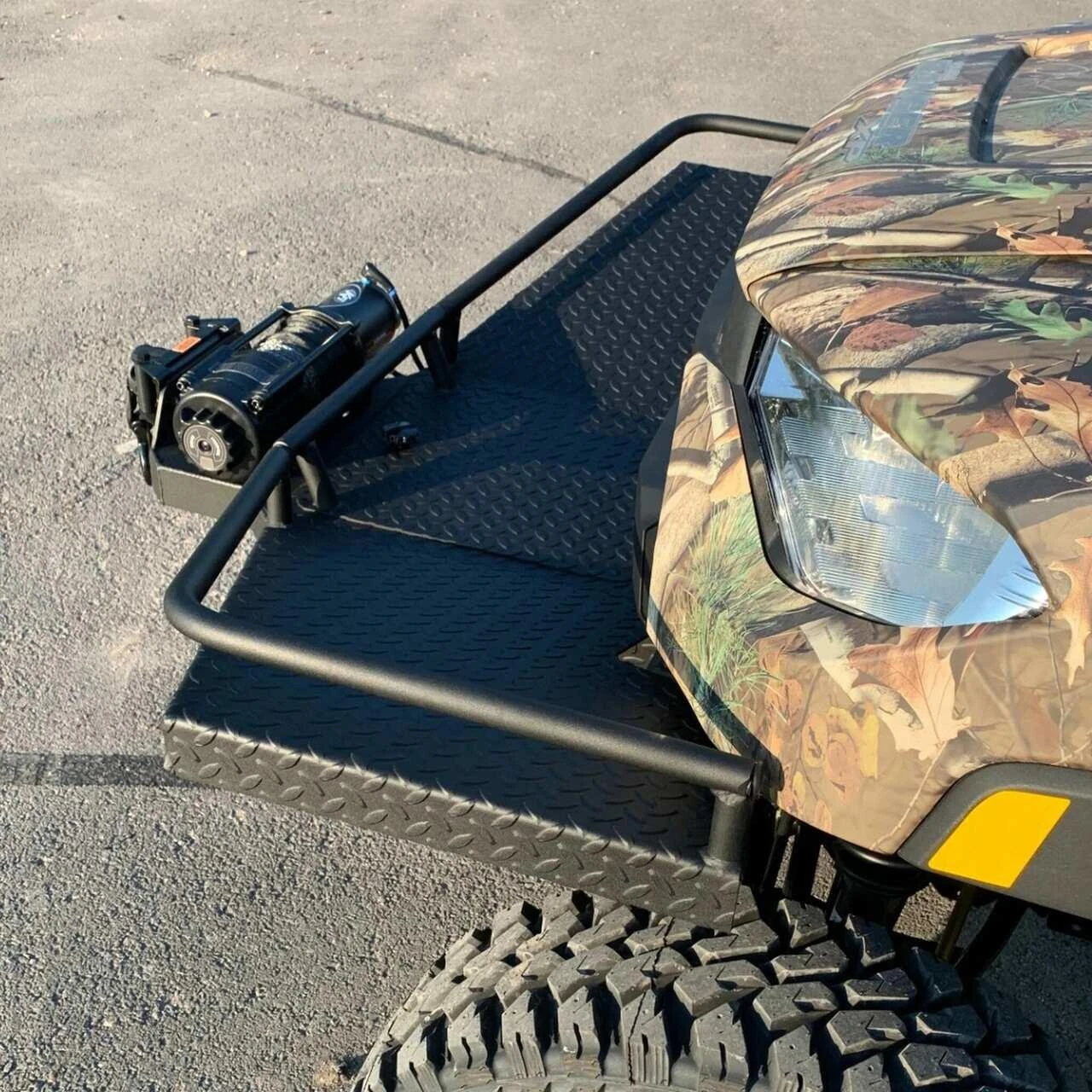 Fence Rack Ranch Kit Ranger Ranch Armor Polaris Ranger Feeder Front Bumper Rack