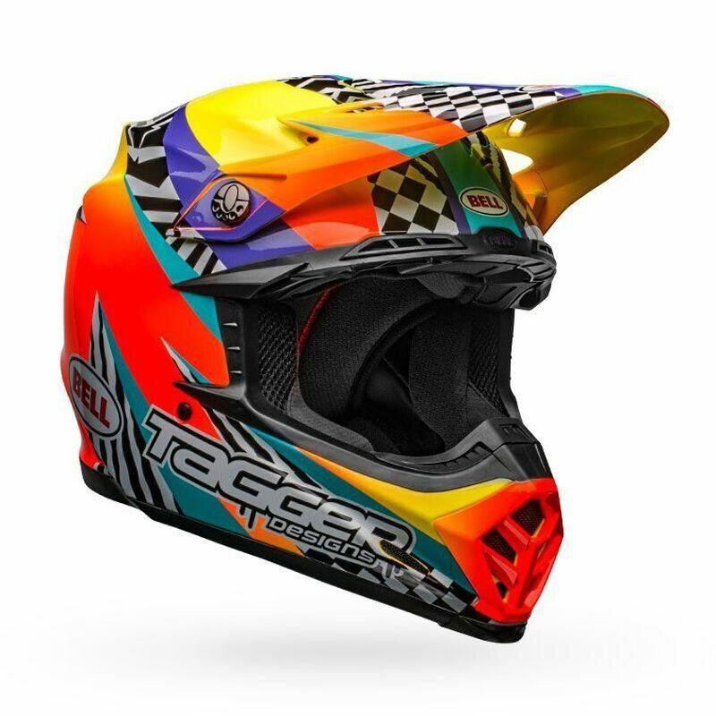 Buy Bell Helmets Moto-9 MIPS (XL) (Tagger Breakout) (Gloss Orange 