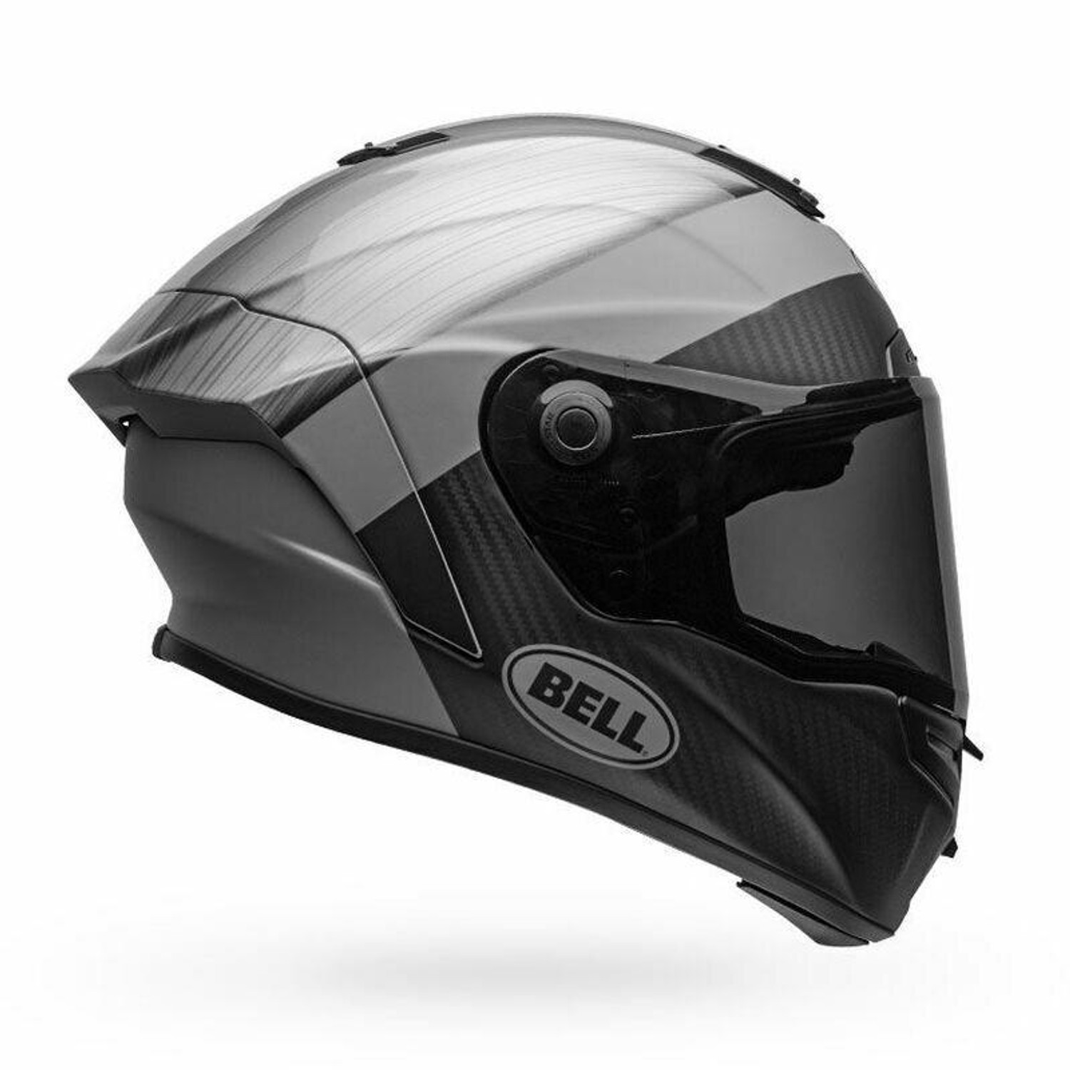 Bell Helmets Race Star Flex DLX (Small) (Brushed Metal/Grey