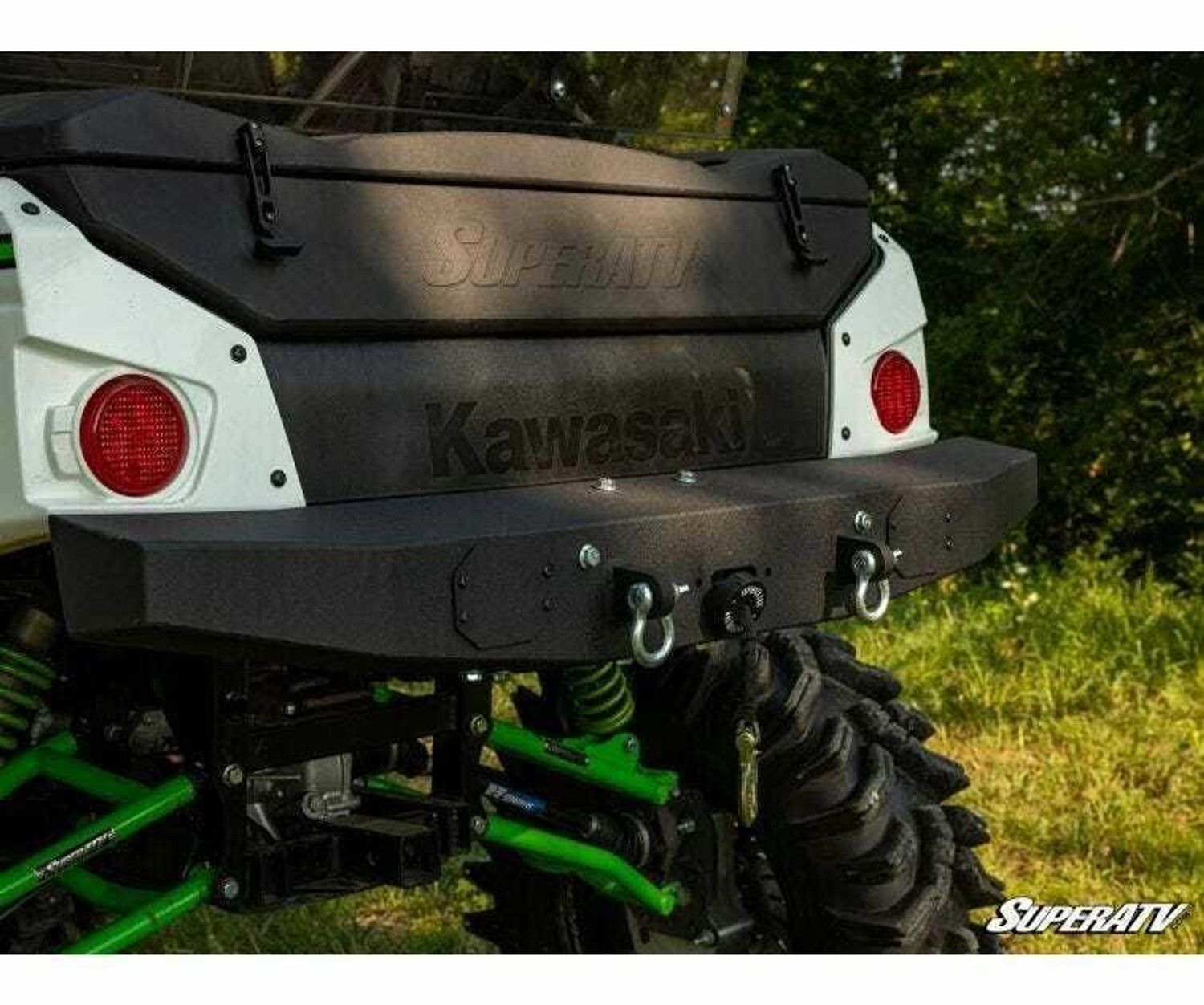 SuperATV Kawasaki Teryx 4 Winch Ready Rear Bumper - RB-K