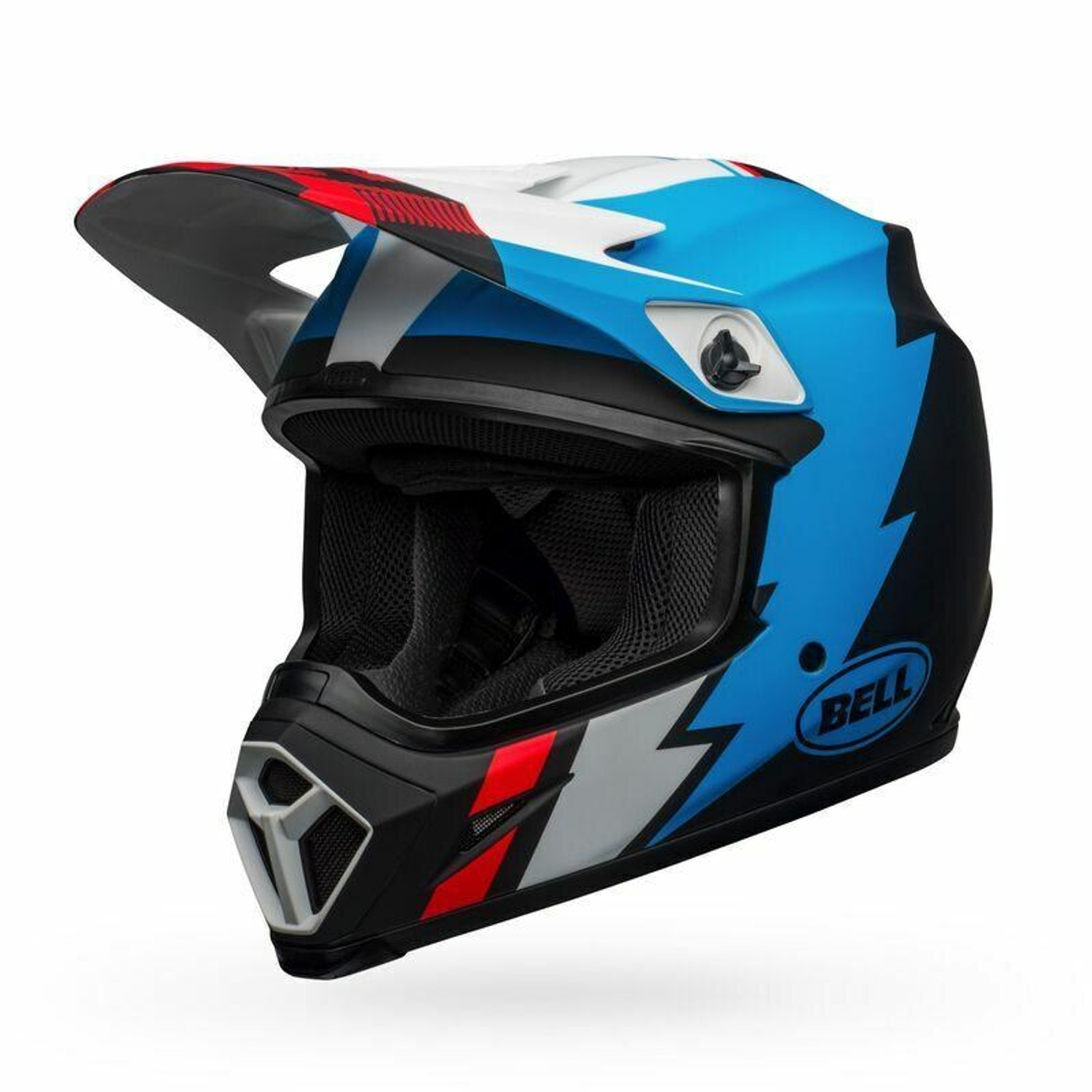 Bell Helmets MX-9 MIPS (XL) (Strike Matte) (Black/Blue/White Bell Helmets MX-9 MIPS (XL) (Strike Matte) (Black/Blue/White