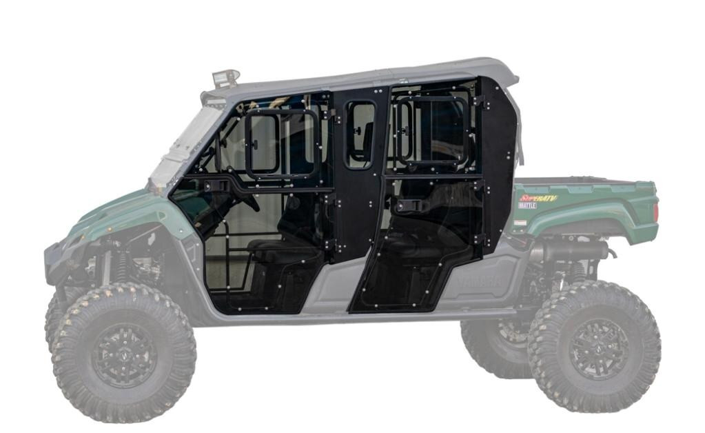 SuperATV Yamaha Viking Convertible Cab Enclosure Do - 033328