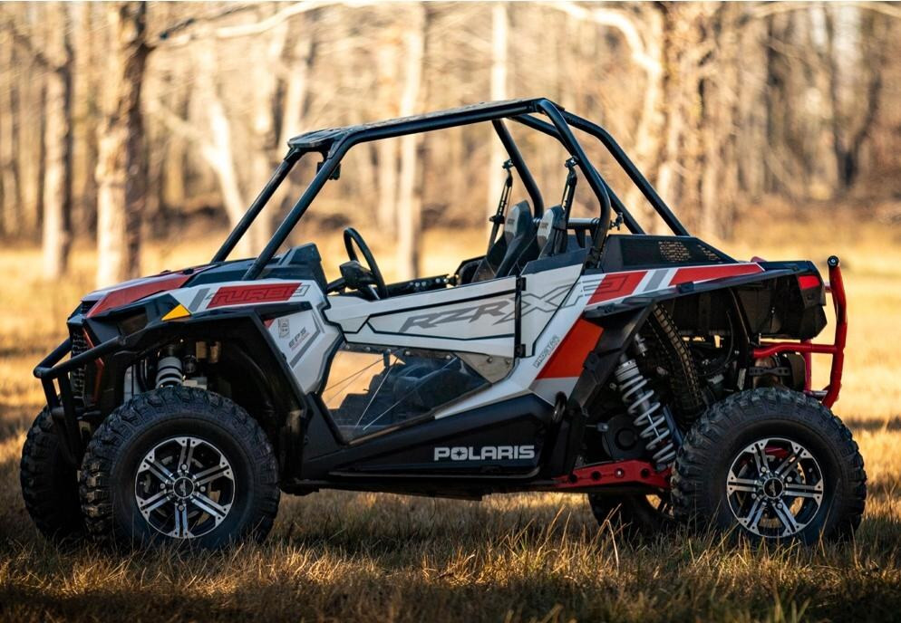 SuperATV Heavy Duty Nerf Bars For Can-Am Defender 2 Door (2016+) - Black
