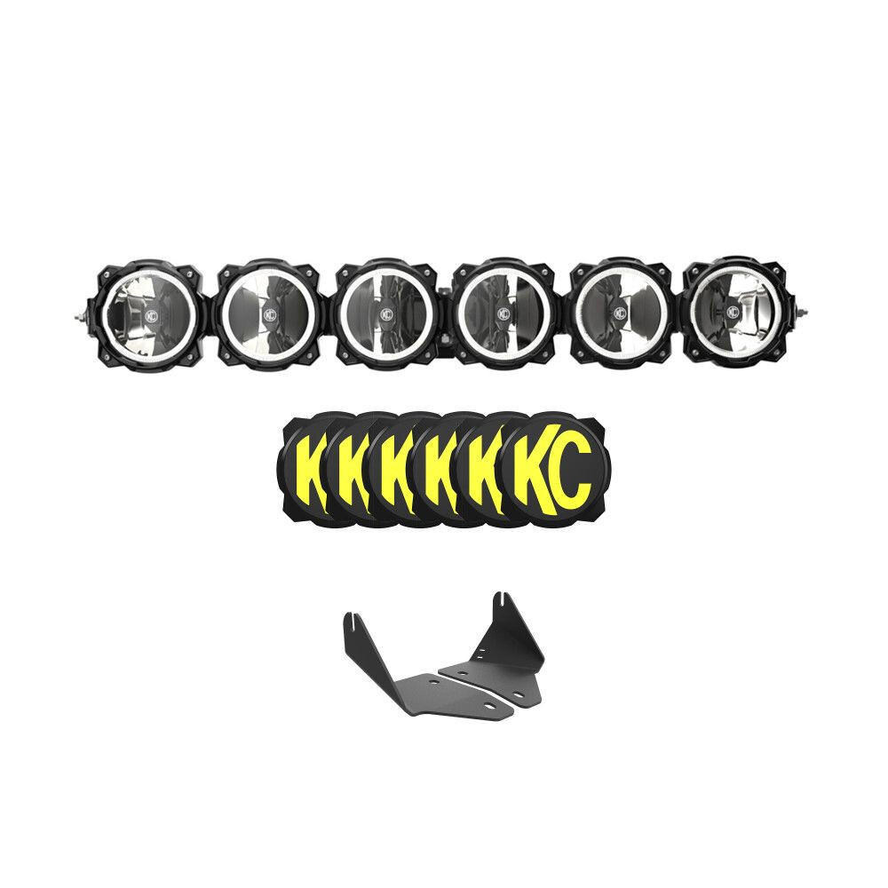 KC HiLiTES Polaris RZR Turbo R / Pro XP Light Bar Kit - 91342