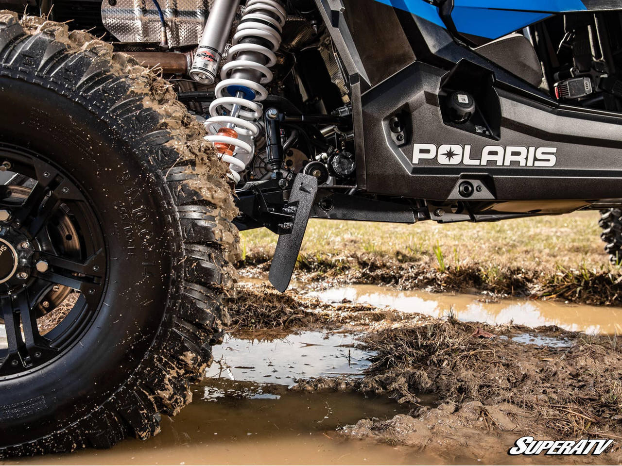 SuperATV Polaris RZR XP Turbo S Mud Flaps | UTV Source