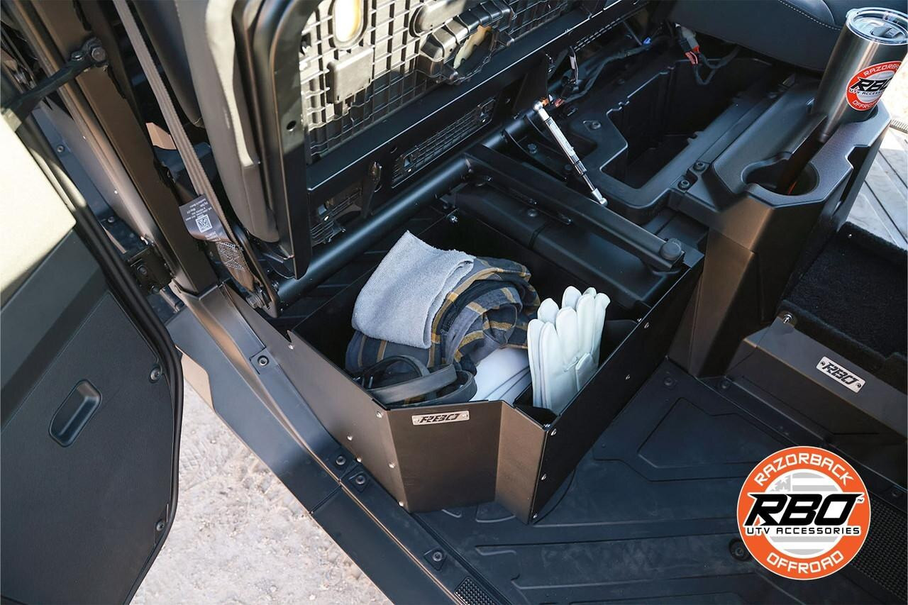 A & UTV PRO Under Seat Storage Box For Polaris Ranger 1000 XP - Foto 8