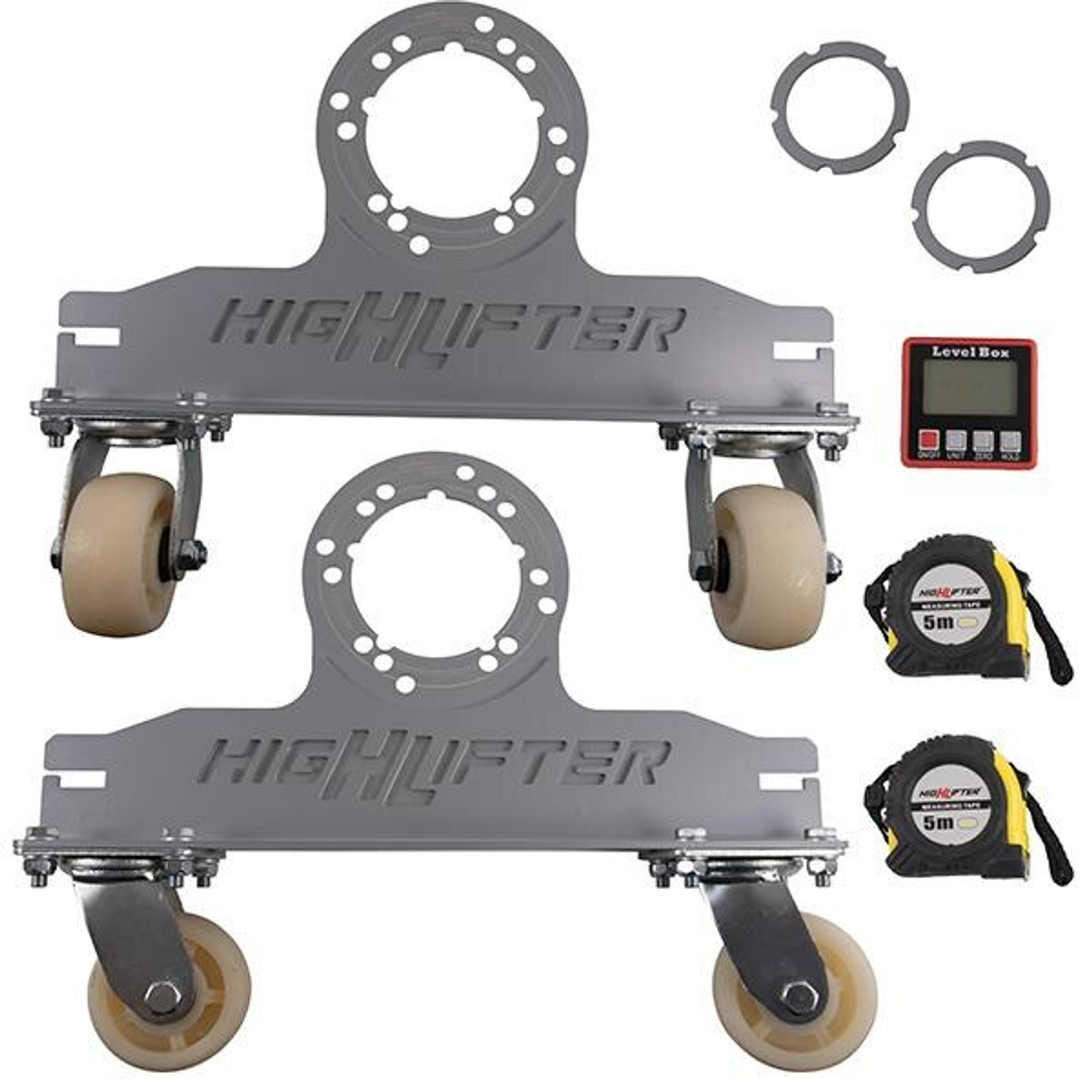 asimocrafts OH_ASI+LevelUp_kit SET High Lifter UTV Alignment Kit Tool w/ Casters - HL-TOOL-AK-1