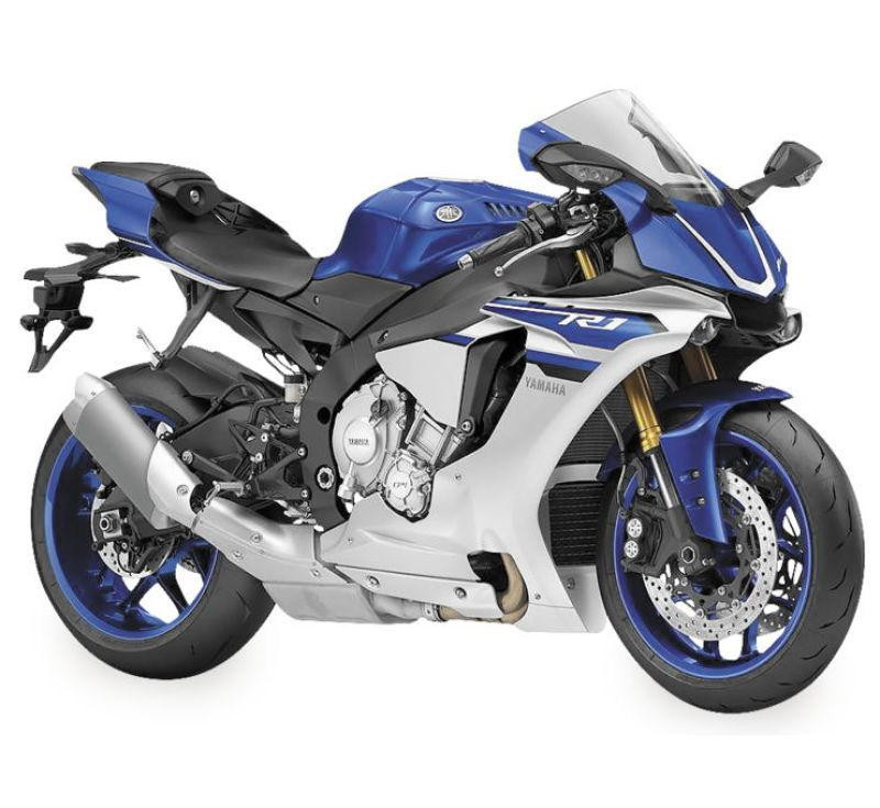ヤマハ　CA-R1　青Led Ray Toys 2016 Yamaha YZF-R1 (Blue)/ Scale - 1:12 - 57803C