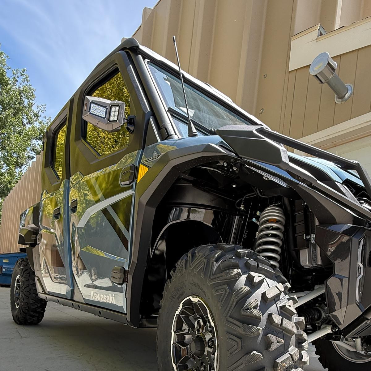 Sector Seven Kawasaki Ridge Mirror Mount Kit | UTV Source