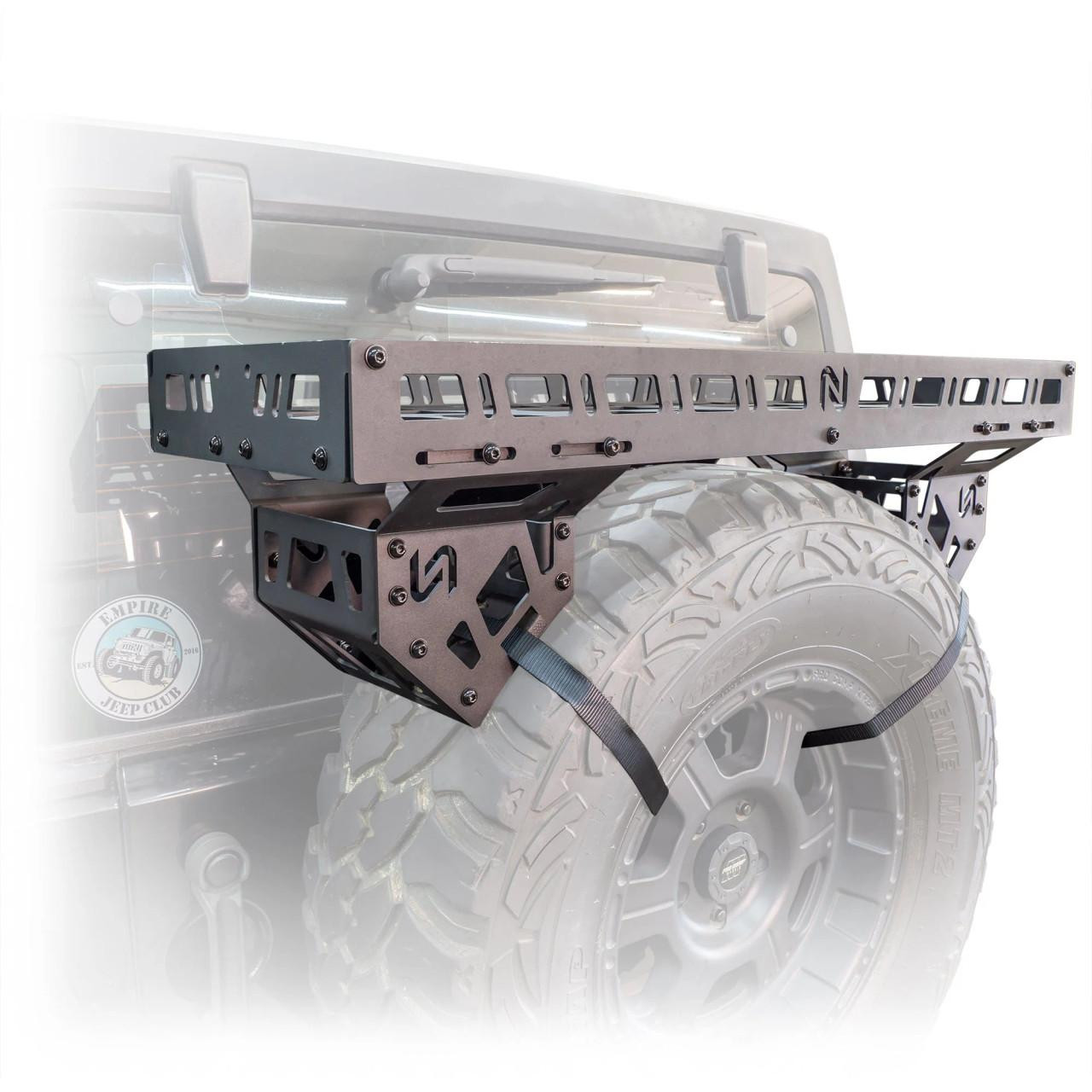 Turn Offroad Universal Offroad Spare Tire Storage Rack / Offroad Ice ...