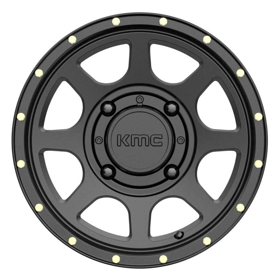 KMC Wheels KS134 Addict 2 UTV Wheel (15X6) (4X156) (38) (Satin Black) (KS13456044738