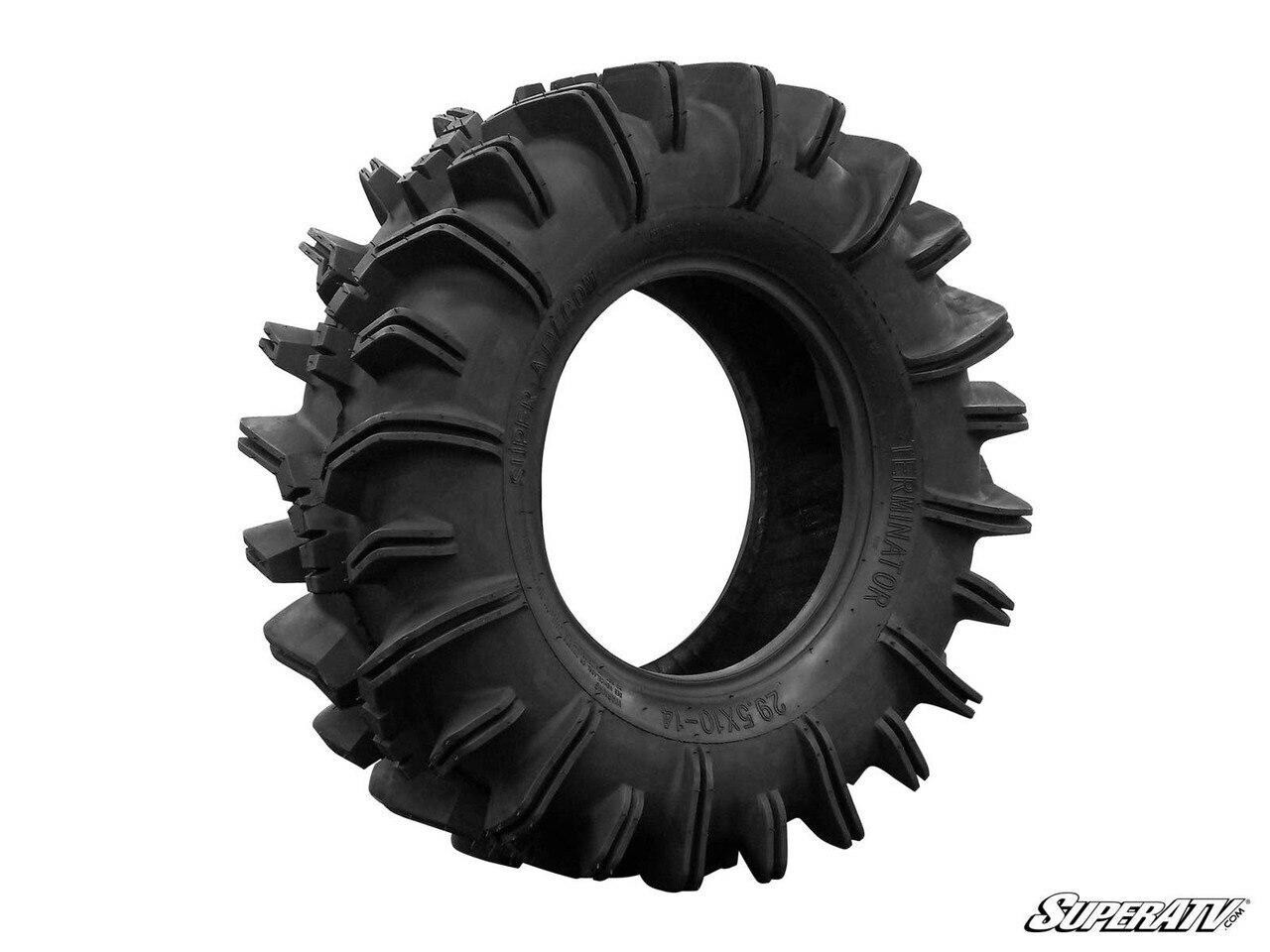 SuperATV Terminator Mud Tires UTV Tire (28x1014) (TER28/10/14