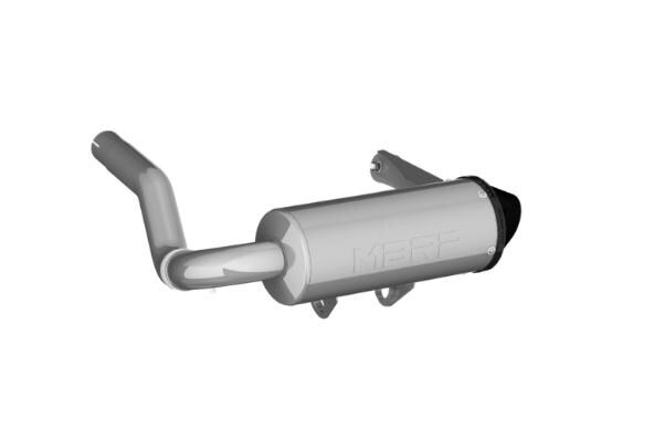 MBRP Powersports CanAm Defender 1000 Performance Series 5" Single Slip